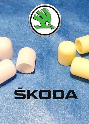 Ремкомплект обмежувача дверей skoda roomster (i) доre 2006-2010 (втулки, сухарі, фіксатори)