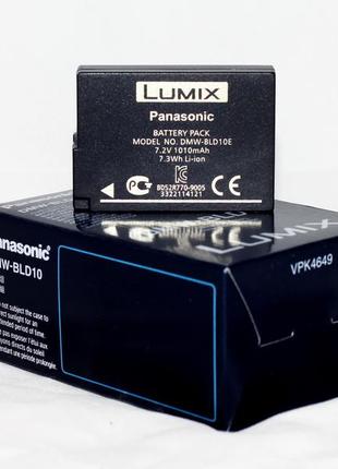 Акумулятор dmw-bld10e (аналог dmw-bld10 dmw-bld10gk dmw-bld10pp) для фотоапаратів panasonic