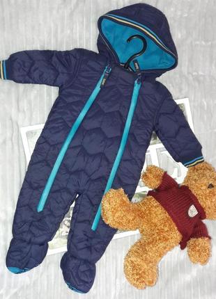 Комбінезон осінній на малюка 0-3 м