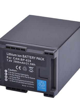 Акумулятор для камер canon - bp-828 (bp-820) аналог - 2900 ma