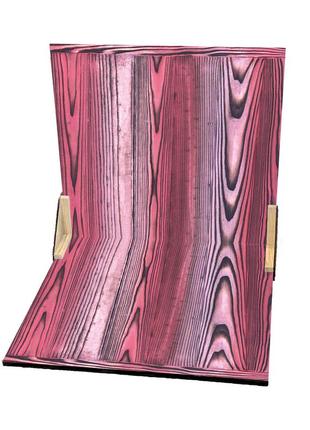 Дерев'яний кутовий фотофон pinkman