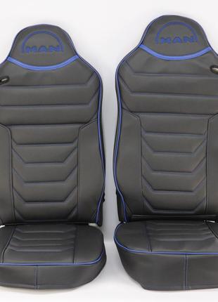 Чохол на сидіння man tga чорний (2 ремені)