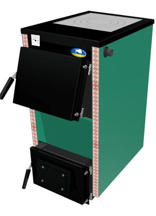 Котел з плитою zubr eko 12 квт.  (варильною поверхнею)