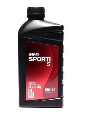 Олива моторна elf sporti 5 15w-40 (каністра 1л)