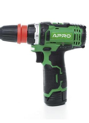 Шуруповерт аккумуляторный apro - 12dc