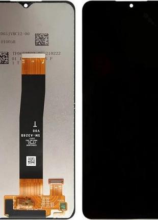 Дисплей для samsung a325 galaxy a32 (2021) с сенсором черный (tft)