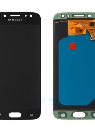 Дисплей для samsung j530, j530f galaxy j5 (2017) с сенсором черный (oled)
