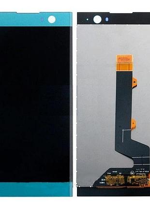 Дисплей для sony h4113, h4133, h3113, h3123, h3133 xperia xa2 с сенсором синий