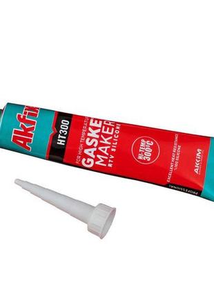 Силікон akfix — rtv тюбик 50 мл червоний (ht300)