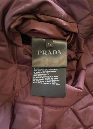 Куртка стеганка италия prada оригинал4 фото