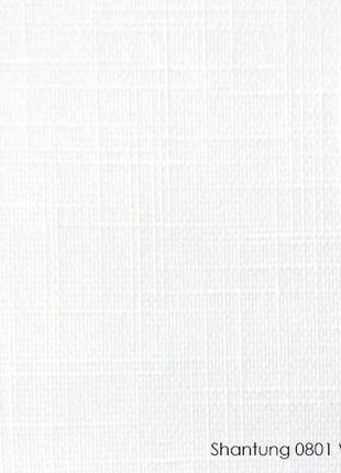 Вертикальні жалюзі shantung-0801 white