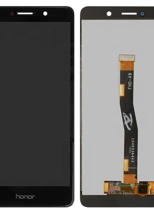 Дисплей для huawei gr5 2017 (bln-l21, bll-21, bl-l23) honor 6x, matte 9 lite с сенсором черный