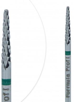 Твс фреза насадка конус зеленый green formula profi, 100-1042