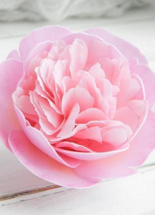 Подарунковий набір прикрас рожеві квіти, гумки для волосся, подарунок дівчинці на день народження4 фото