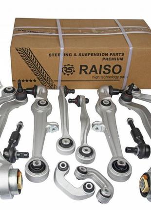 К-кт важелів підвіски перед. audi a6 c5/superb i/passat b5 (з тонким пальцем, конус 16мм)