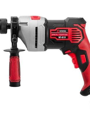 Дрель ударная intertool - 900 вт