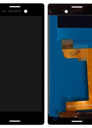 Дисплей для sony xperia m4 aqua dual e2303, e2306, e2312, e2333, e2353, e2363 с сенсором черный