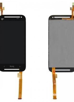 Дисплей для htc desire 608t с сенсором черный