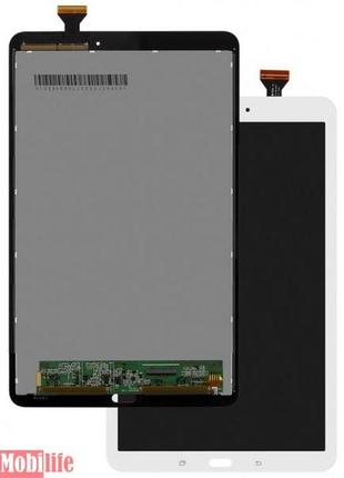 Дисплей для samsung t560 galaxy tab e 9.6, t561 galaxy tab e с сенсором белый