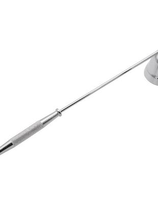 Гасник для свічки сріблястий