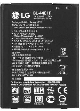 Аккумулятор для lg bl-44e1f, v20 h910, v20 h918, v20 h990ds, v20 ls997, v20 us996, v20 vs995 3200мач