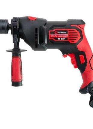 Дрель ударная intertool - 710 вт