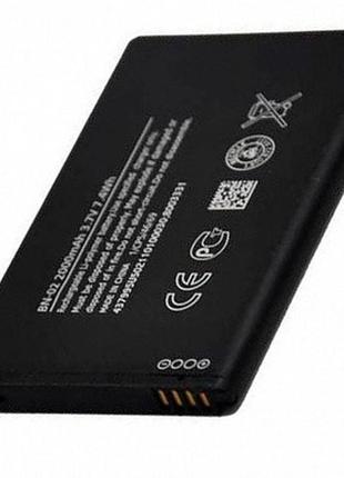 Акумулятор для nokia bn-02 (xl dual sim, rm-1030)