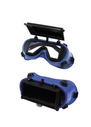 Очки сварочные mastertool - откидные прямоугольные