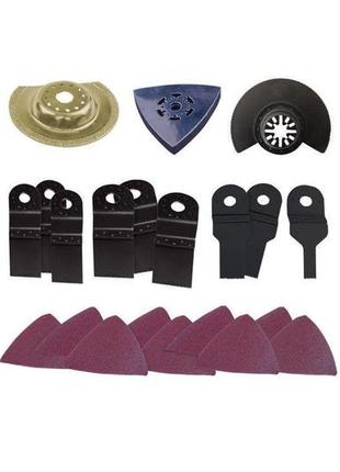 Набір насадок до багатофункціонального інструменту intertool 21 од.