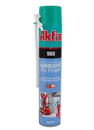 Пена-клей akfix - ручная mantolama 800 мл (960)