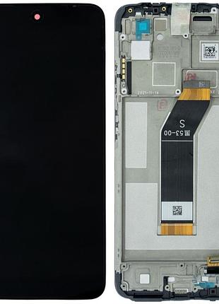 Дисплей xiaomi redmi 10 (2022) с сенсором и рамкой, carbon gray