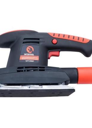 Вібраційна шліфмашина intertool — 200 вт semipro