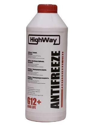 Антифриз highway antifreeze g12+ концентрат червоний 1,5л