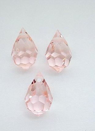 Підвіски preciosa (681) 6*10 light rose-1шт