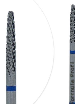Твс фреза насадка конус синий blue formula profi, 100-1034