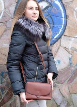 Женская кожаная сумочка итальянка2 фото