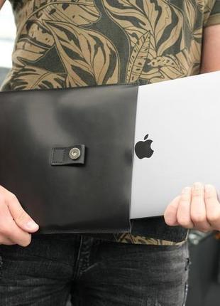Кожаный чехол для macbook, кожаный чехол для ультрабука, кожаный чехол для любой модели ноутбука2 фото