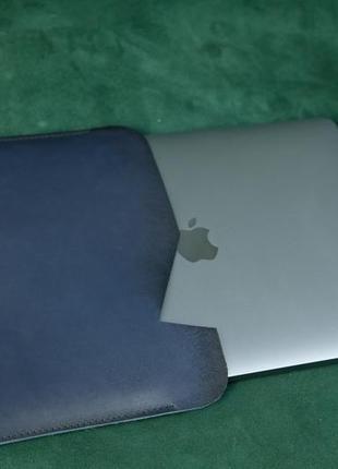 Шкіряний чохол для macbook, шкіряний чохол для ультрабука, шкіряний чохол для будь-якої моделі ноутбука6 фото