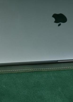 Кожаный чехол для macbook, кожаный чехол для ультрабука, кожаный чехол для любой модели ноутбука5 фото