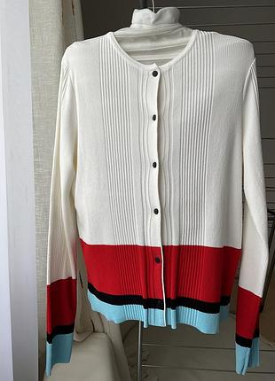 Marc cain акцентная кофта кардиган