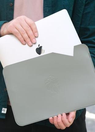 Шкіряний чохол для macbook з натуральної шкіри6 фото