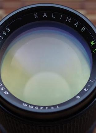 Объектив kalimar mc 135 mm 2.8 (для canon fd)