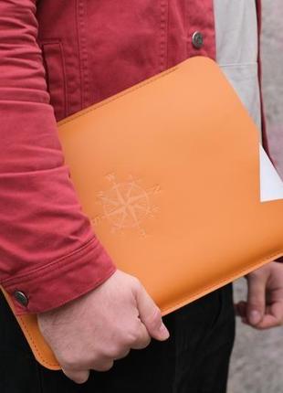 Кожаный чехол для macbook с натуральной кожи2 фото
