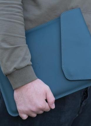 Кожаный чехол для macbook из натуральной кожи1 фото