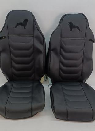 Чехол на сиденья man tgx  черный