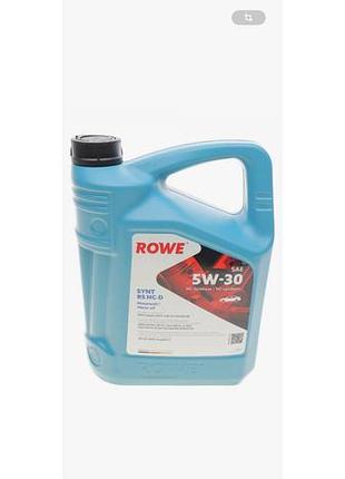 Олива rowe 5w30 hightec synt rs hc-d (5l) (mb 229.5/ vw 502 00/505 00/gm-ll-a-025/bmw ll-01)