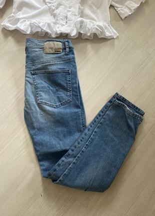 Джинсы  прямые , джинсы светлые2 фото