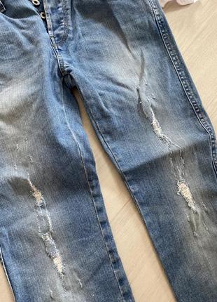 Джинсы  прямые , джинсы светлые4 фото