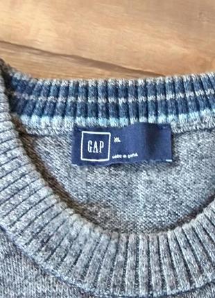 Свитер кофта мужская l-xl gap пуловер худи4 фото