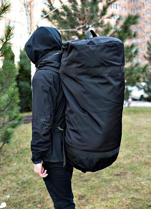 Баул, сумка тактична, транспортна , 100 л, чорна. mk.ii